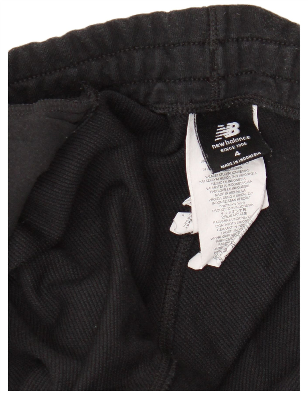 Shorts esportivos masculinos New Balance XL algodão preto