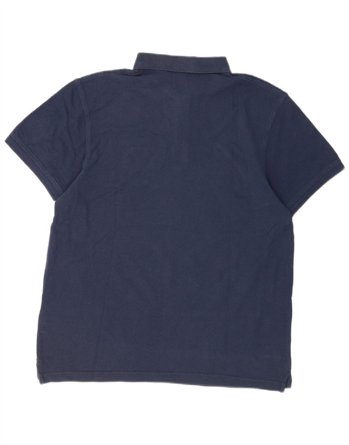 Camisa polo masculina Levi's Standard grande algodão azul marinho