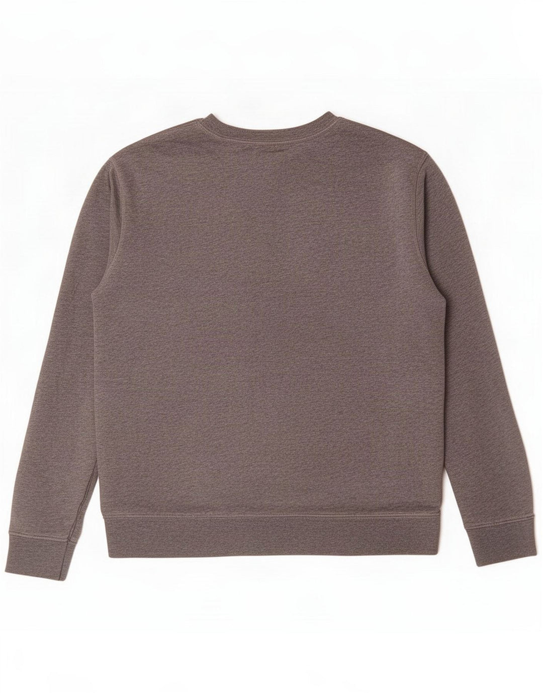 Moletom masculino Marks & Spencer Jumper de algodão manchado cinza médio