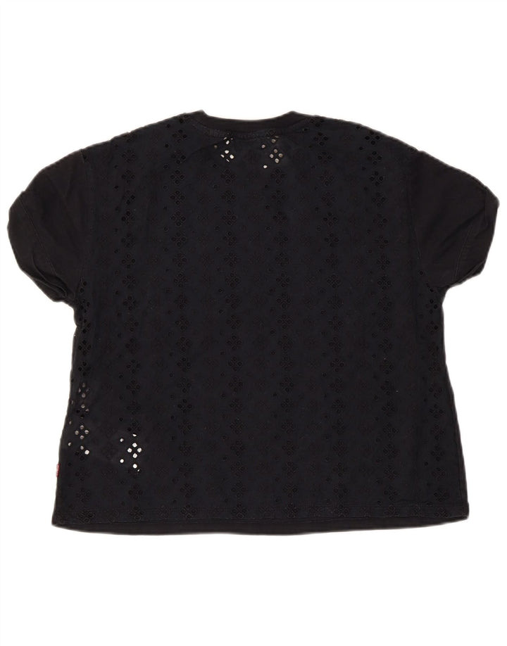 Blusa feminina LEVI'S tamanho único algodão preto