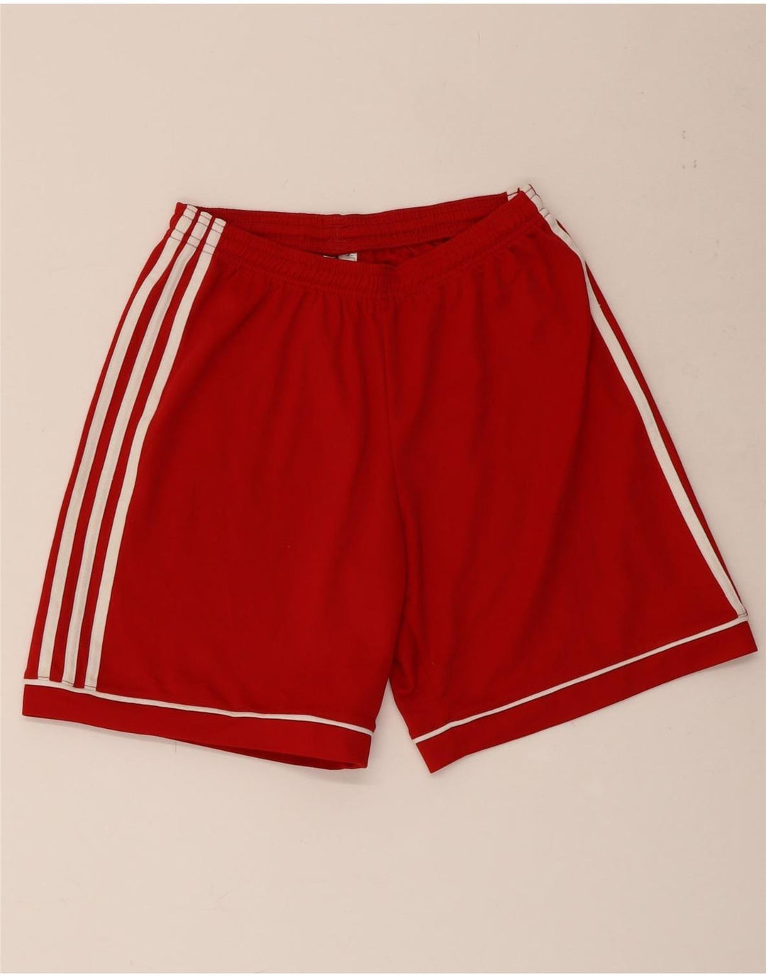 Adidas Mens Aeroready Relaxed Fit Sport Shorts Pequeno Poliéster Vermelho