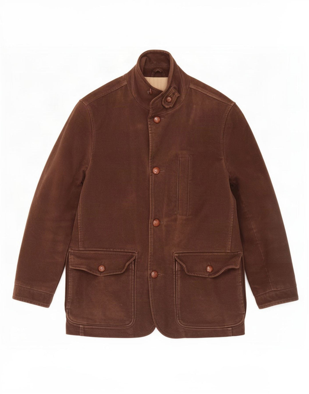 Jaqueta utilitária masculina Henry Cottons IT 46 pequena marrom