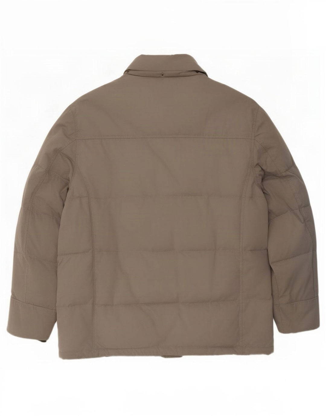 Jaqueta acolchoada masculina Marcel Battiston UK 44 2XL poliéster cinza