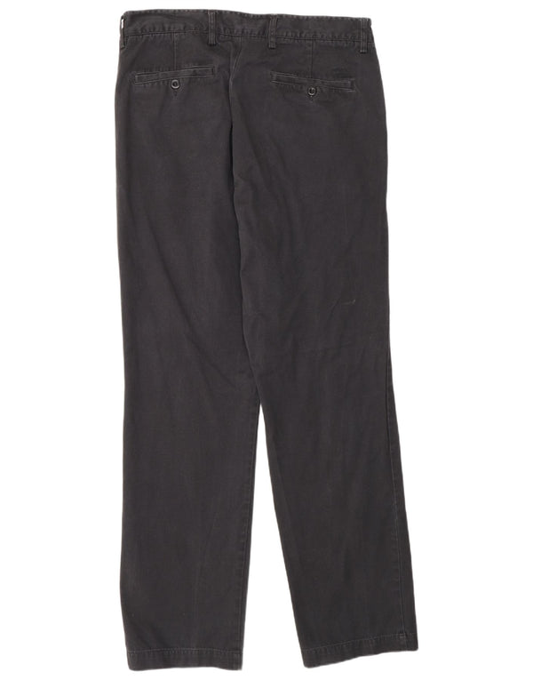 Gant Calça masculina New Haven Regular Fit Chino W34 L32 Algodão Preto