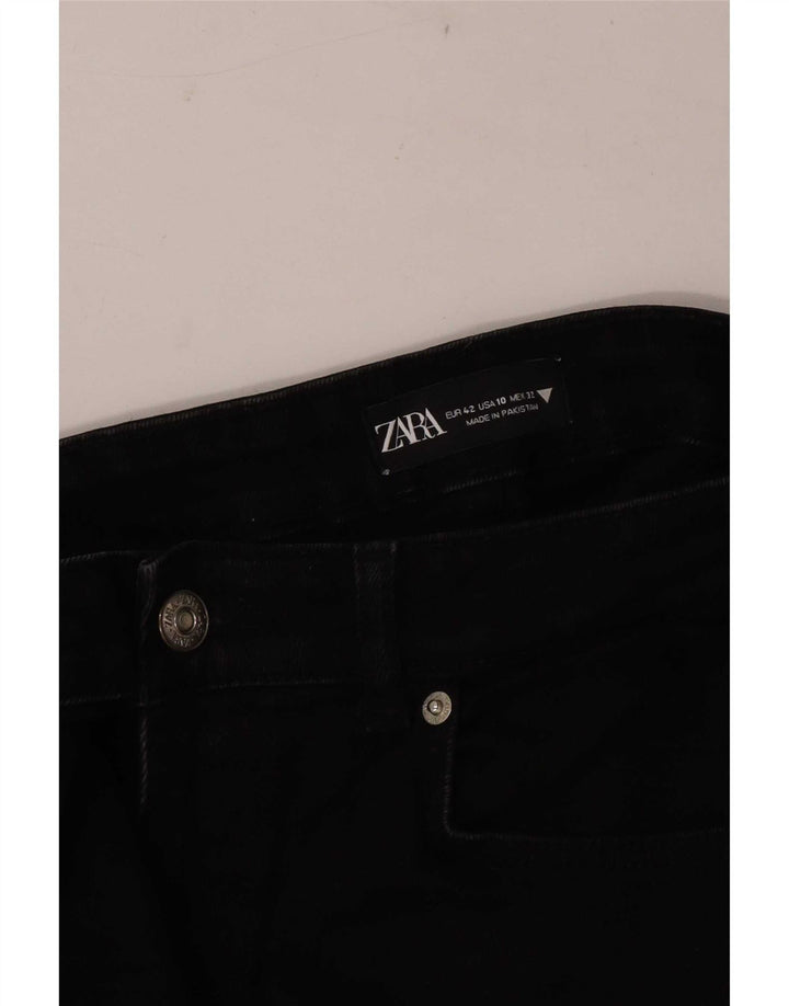 Zara Jeans Bootcut Feminino EU 42 Grande W32 L33 Preto
