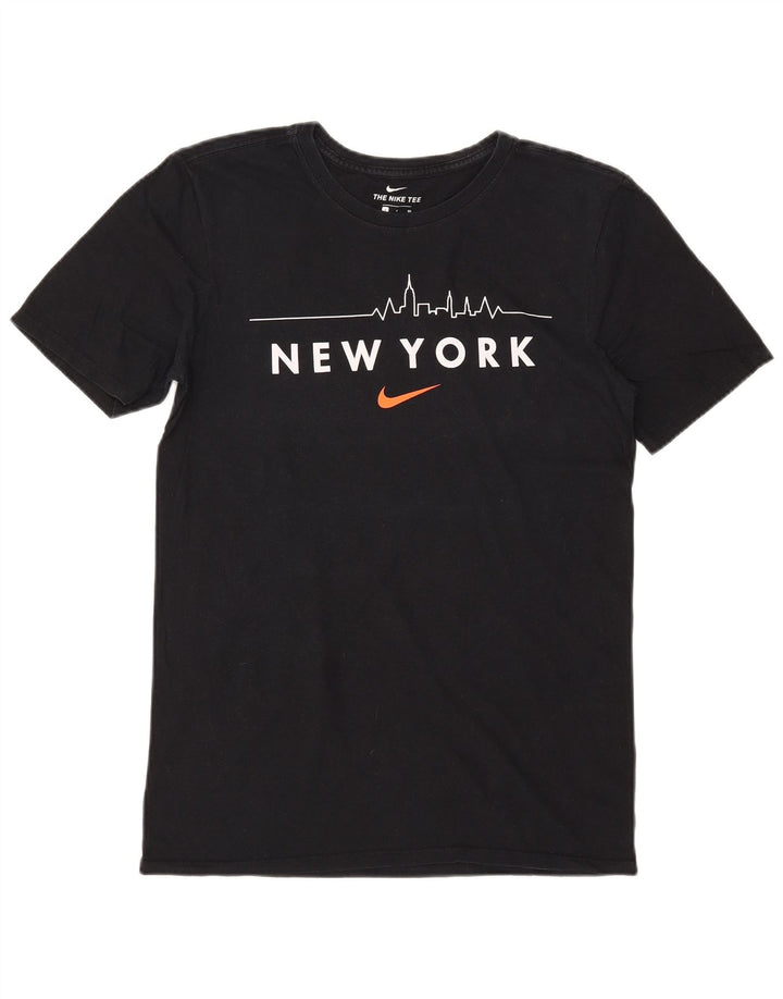 Camiseta Nike Masculina Athletic Cut Graphic Top Pequena Preta