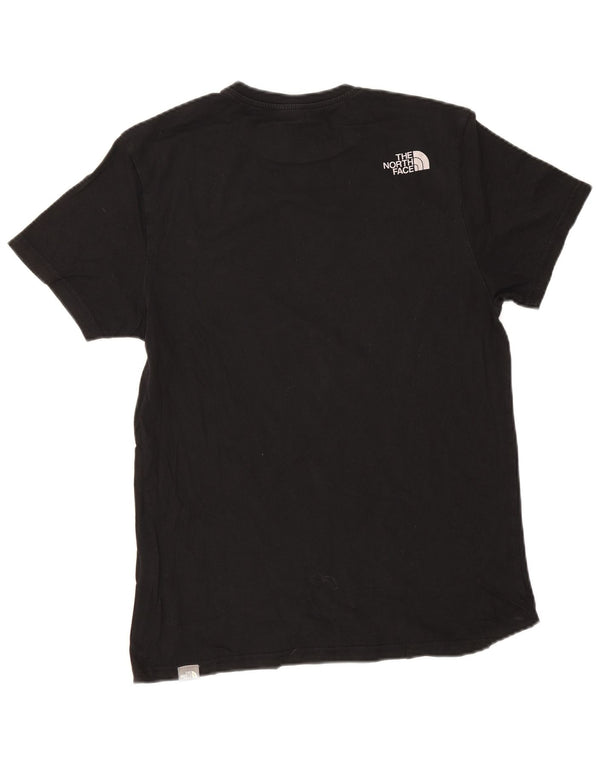 The North Face Camiseta Masculina Top Pequeno Algodão Preto