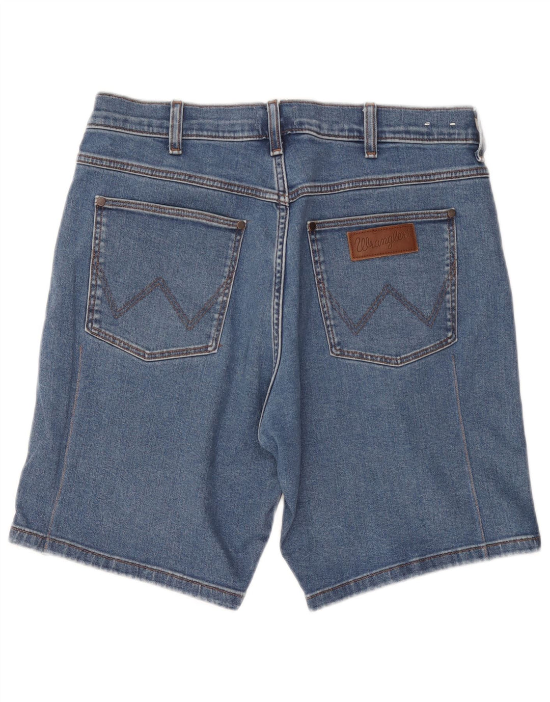 Shorts jeans masculino Wrangler W34 grande algodão azul