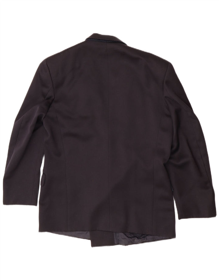 Jaqueta Blazer Masculina Hugo Boss Double Breasted EU 48 Médio Azul Marinho