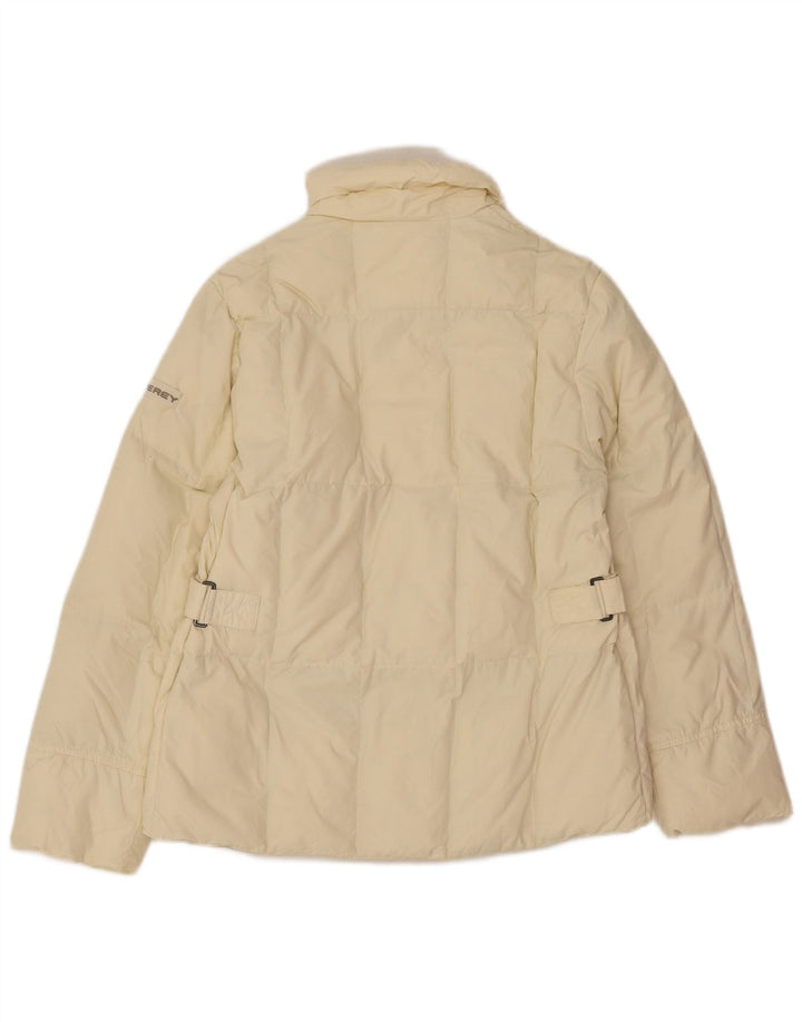 Jaqueta acolchoada feminina PEUTEREY IT 44 médio off white poliamida
