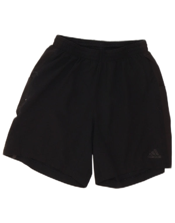 Adidas Mens Sport Shorts Pequeno Poliéster Preto