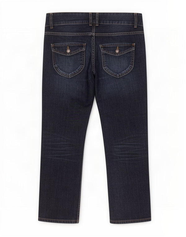 Gap Womens Cropped Jeans US 1 XS W28 L24 Navy Blue Cotton