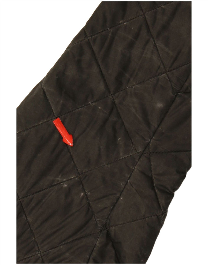 Jaqueta acolchoada masculina Barbour 12-13 anos XL cáqui poliamida