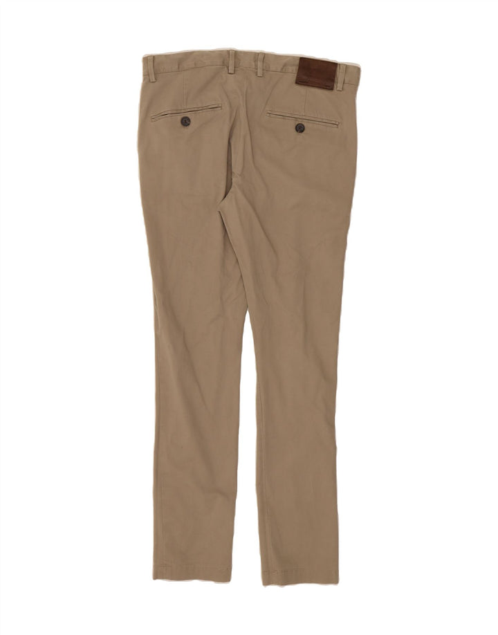 ALL SAINTS Mens Slim Chino Trousers W32 L30 Beige Cotton Vintage All Saints and Second-Hand All Saints from Messina Hembry 