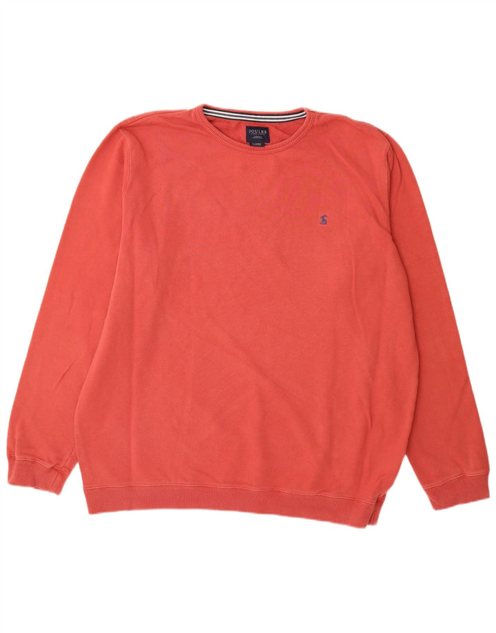 JOULES moletom masculino Jumper XL algodão vermelho