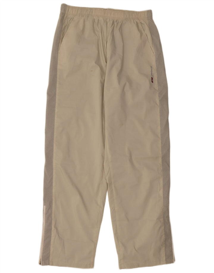 Calça de treino masculina Reebok XL bege poliéster