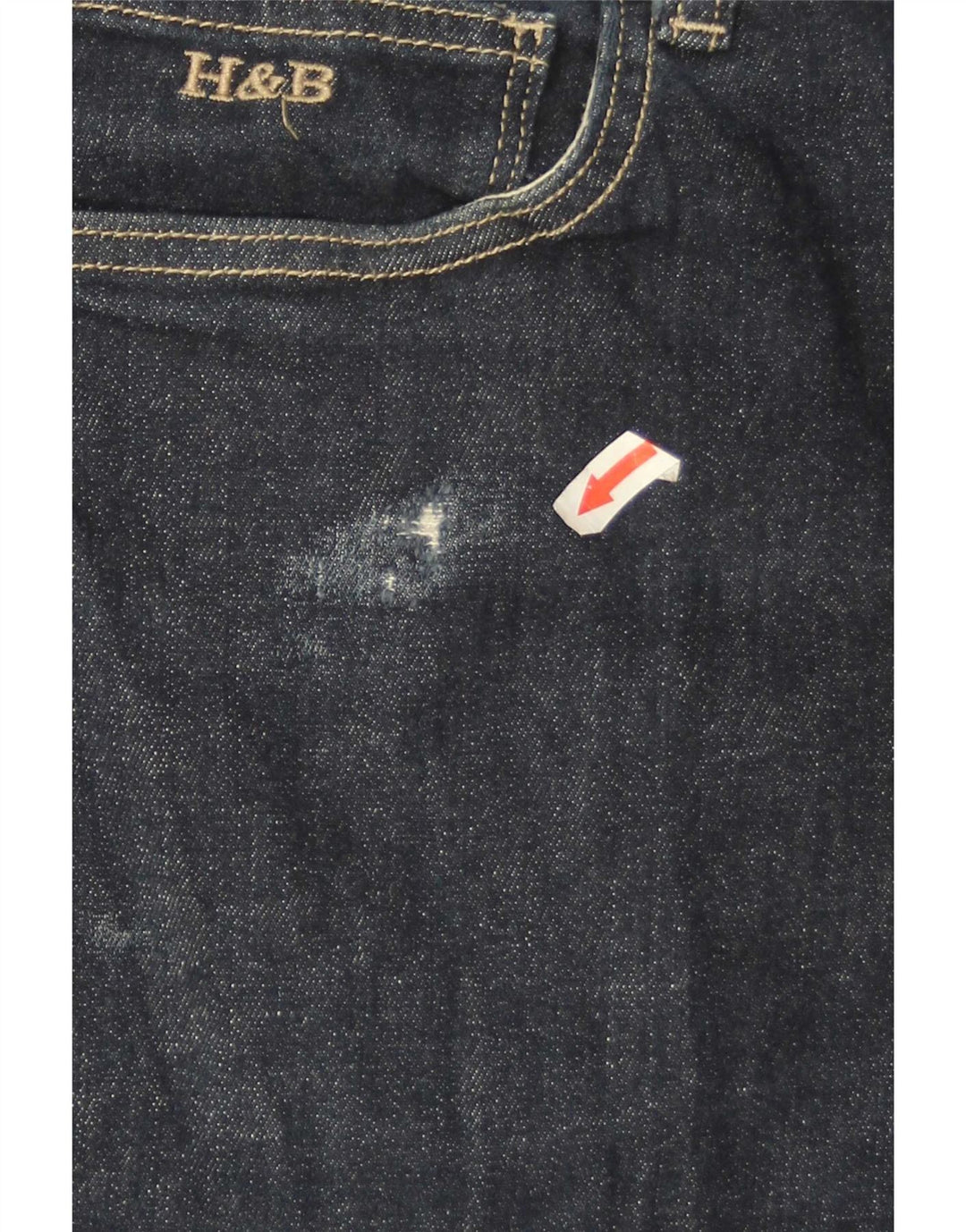 Harmont & Blaine Calça jeans masculina cônica W44 L27 azul marinho
