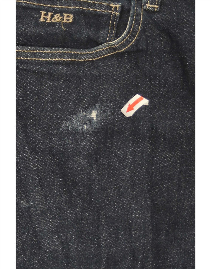 Harmont & Blaine Calça jeans masculina cônica W44 L27 azul marinho