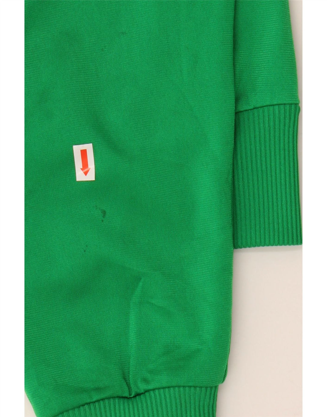 Adidas Womens Graphic Tracksuit Top Jacket EU 40 Medium Green Polyester