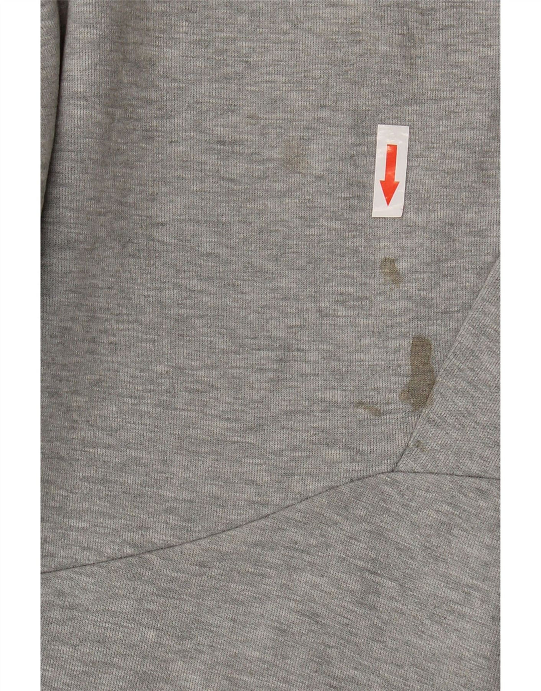 Calça de treino masculina Nike Joggers cinza médio algodão colorblock