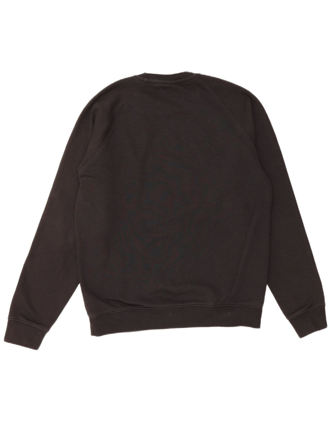 ADIDAS Mens Moletom Jumper Médio Algodão Preto