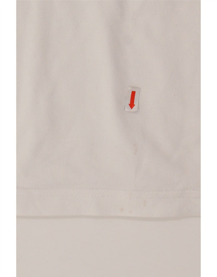 CAMPEÃO Camisa polo masculina Easy Fit médio algodão branco