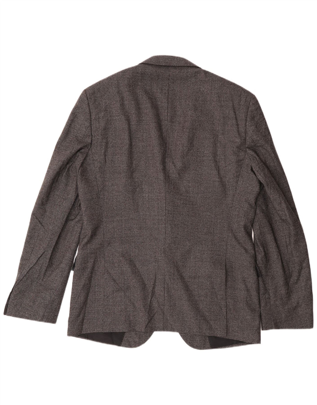 Jaqueta Blazer Masculina Slim de 2 Botões Hugo Boss IT 52 XL Lã Virgem Cinza