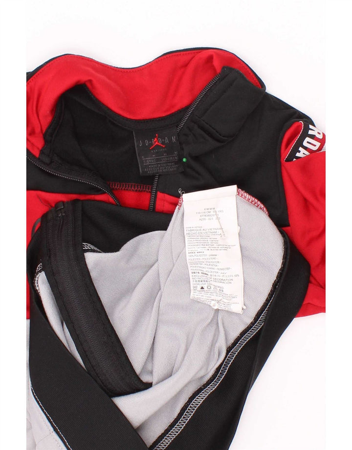 Jaqueta Jordan Boys Graphic Tracksuit Top 5-6 Anos Médio Vermelho Colorblock