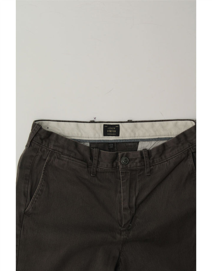 J. CREW Womens Slim Chino Trousers W29 L32  Grey Cotton Vintage J. Crew and Second-Hand J. Crew from Messina Hembry 