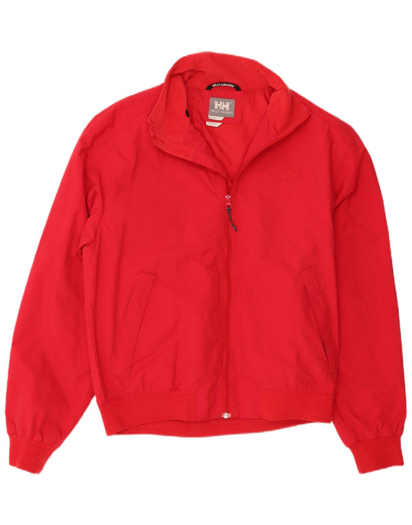 Jaqueta bomber masculina Helly Hansen Reino Unido 38 nylon vermelho médio