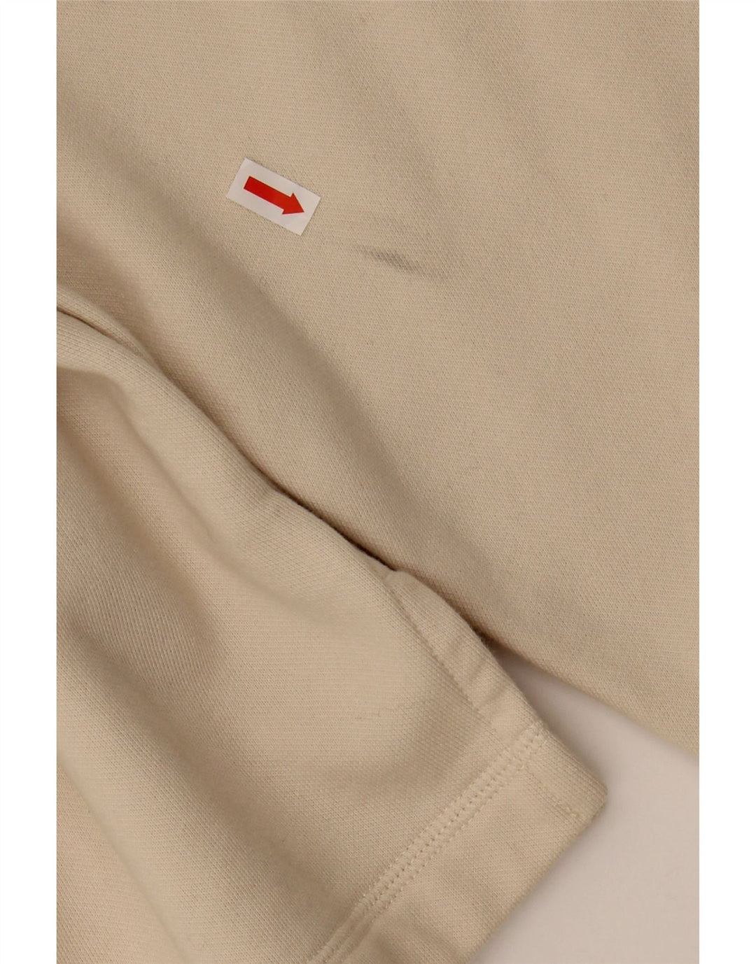 PUMA moletom feminino jumper UK 16 grande algodão bege