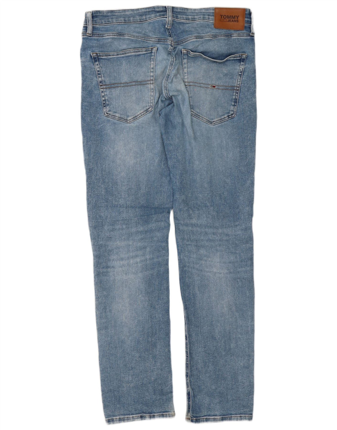 Tommy Hilfiger Masculino Scanton Slim Jeans W34 L32 Azul