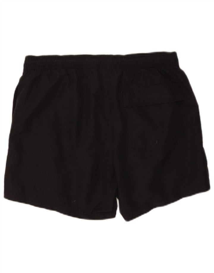 Shorts de natação Champion masculino gráfico pequeno preto