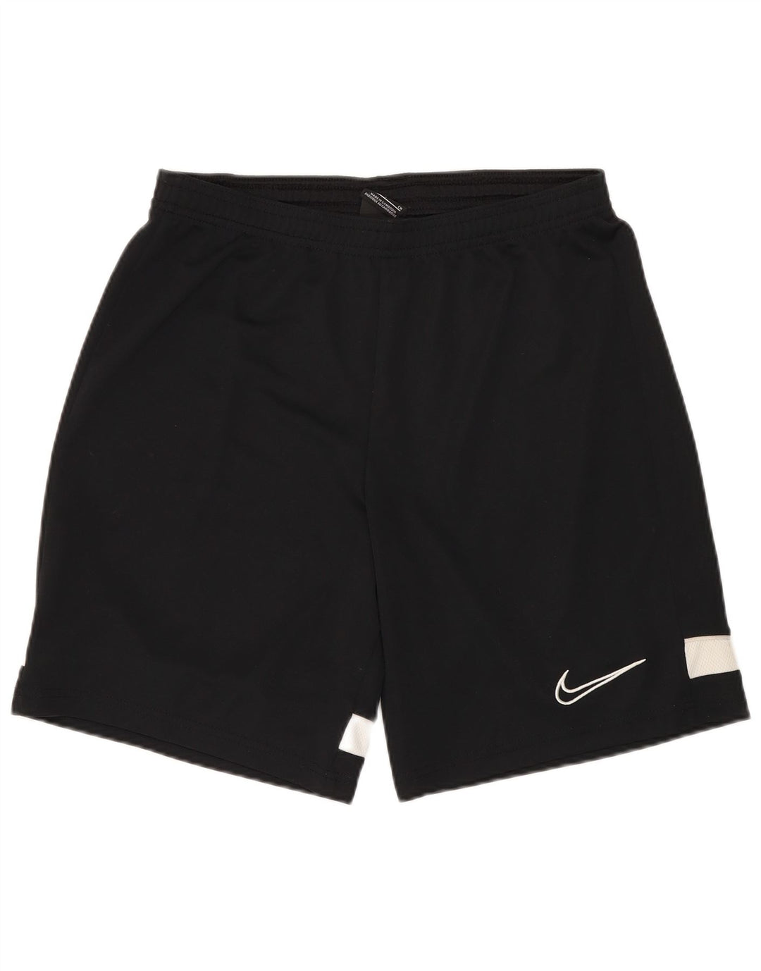 Shorts esportivos masculinos Nike pequenos poliéster colorblock preto