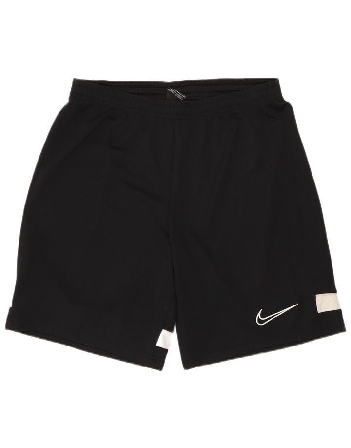 Shorts esportivos masculinos Nike pequenos poliéster colorblock preto