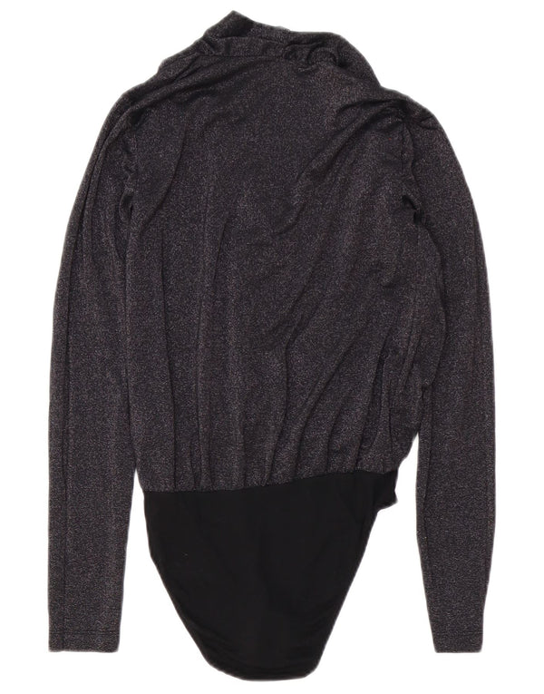 Macacão feminino de manga comprida Reiss UK 6 XS cinza viscose