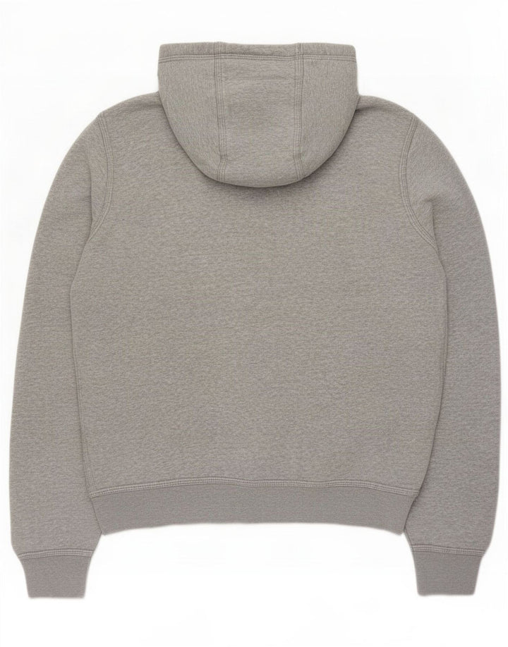 Nike Mens Hoodie Jumper Médio Algodão Cinza