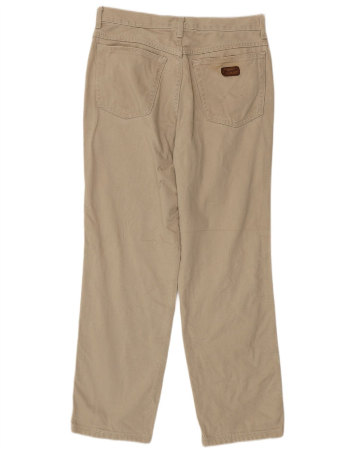 Jeans Wrangler masculino reto W28 L29 bege