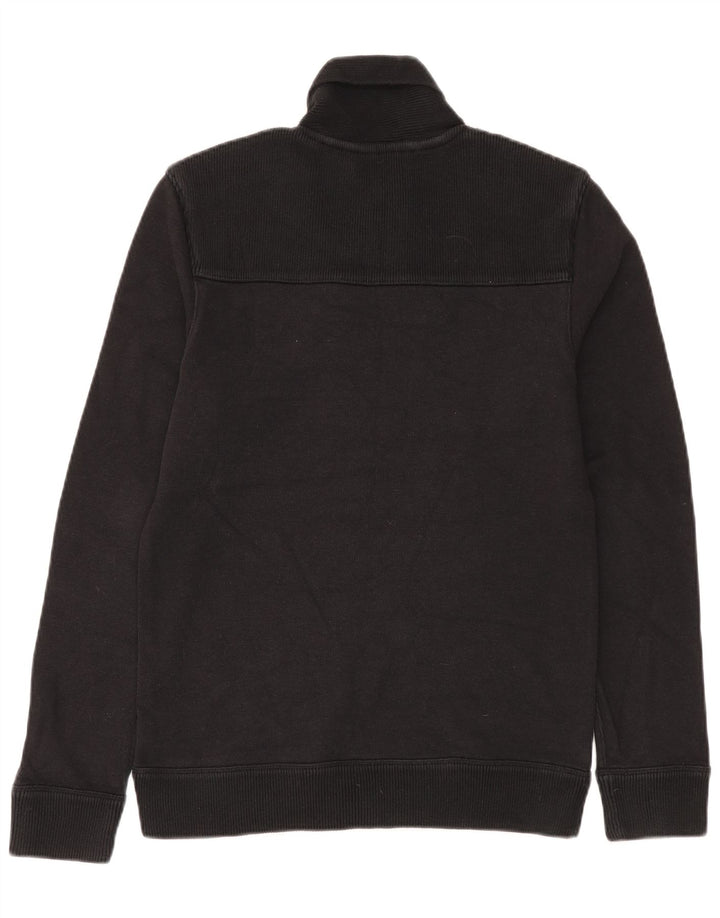 Suéter masculino Ted Baker com gola xale tamanho 4 preto grande