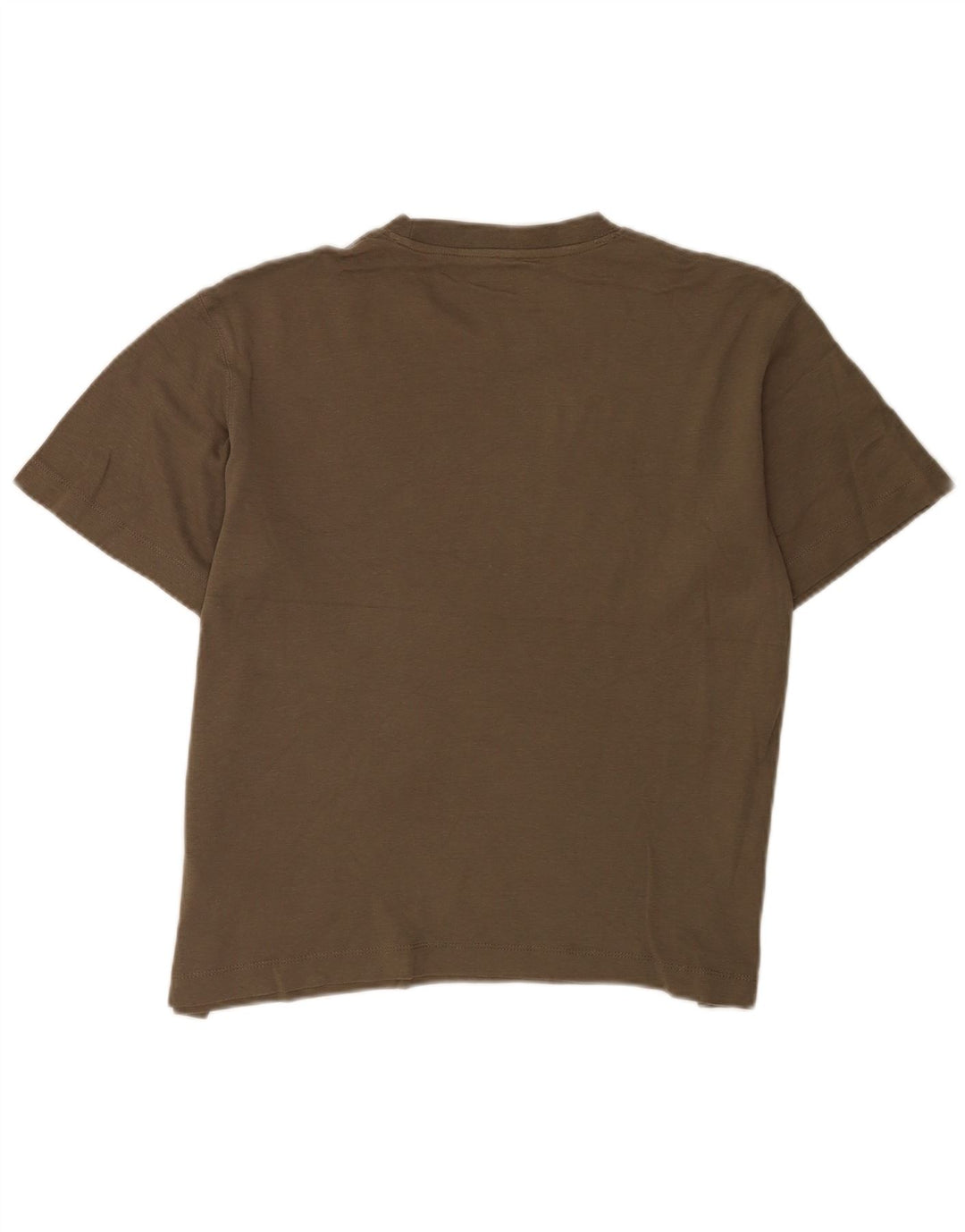 Camiseta masculina Jack & Jones Top pequeno algodão cáqui