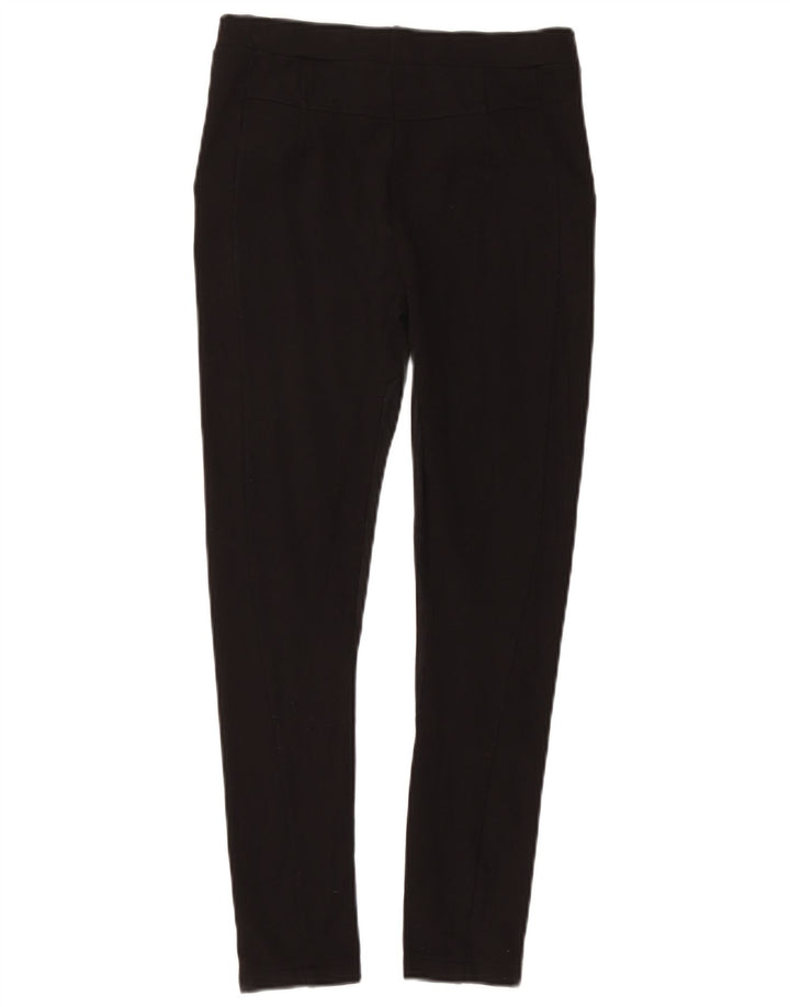 Zara Leggings Mulher UK 12 Médio Preto