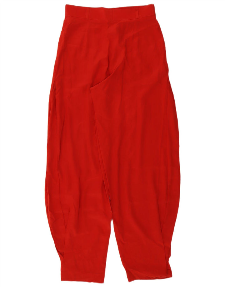 Calça Harém Feminina Vintage W26 L29 Vermelha