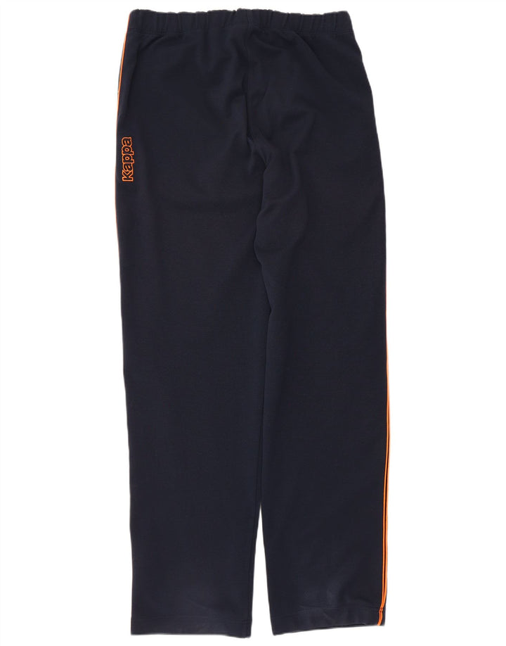Calça de treino masculina Kappa poliéster azul marinho médio