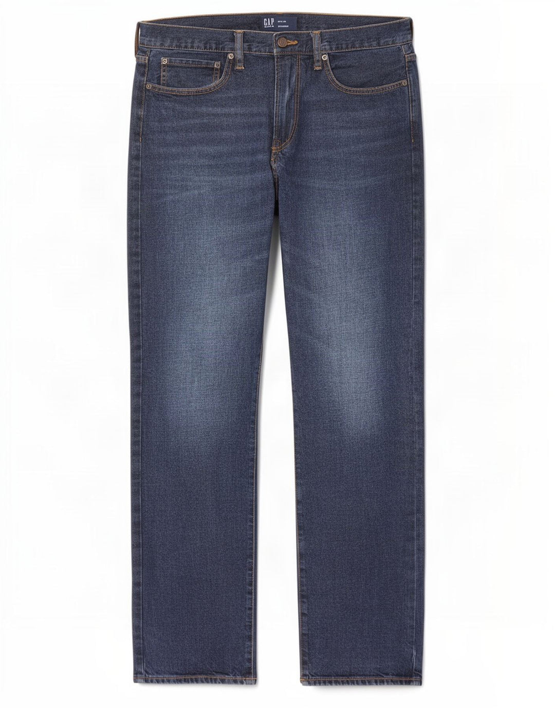 Gap Mens Straight Jeans W34 L31 Navy Blue Cotton