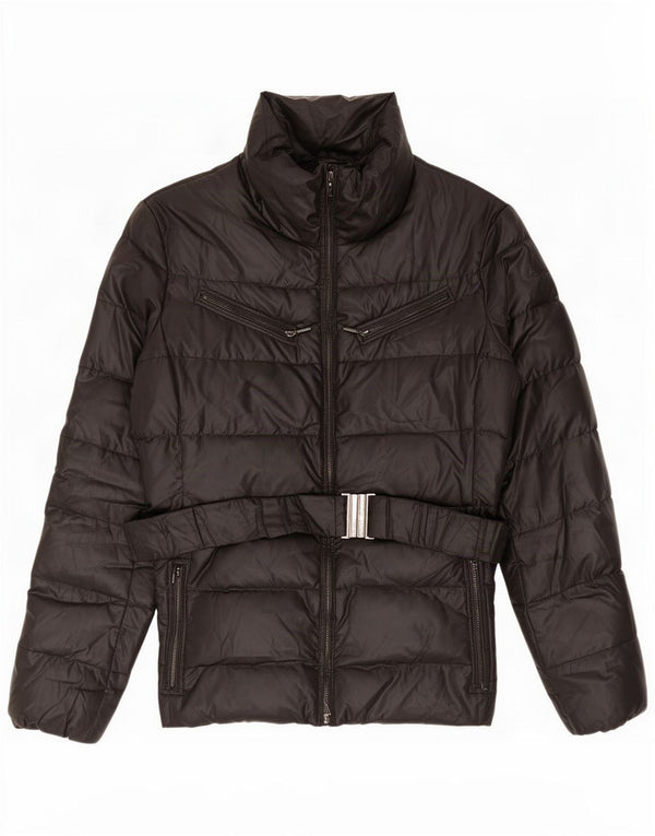 Jaqueta acolchoada Geox Womens Respira UK 14 grande poliéster preto