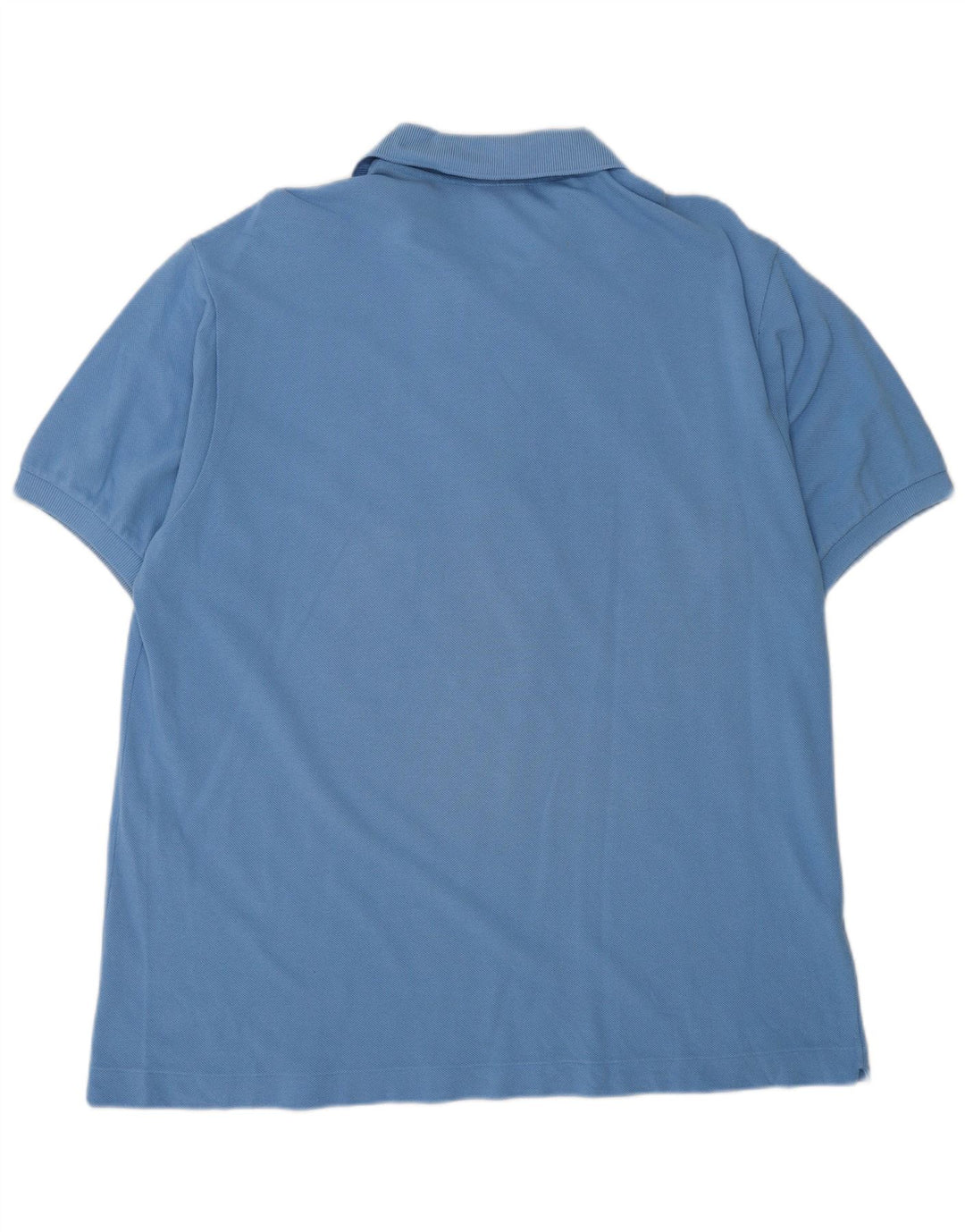 Camisa polo masculina LACOSTE tamanho 6 XL algodão azul