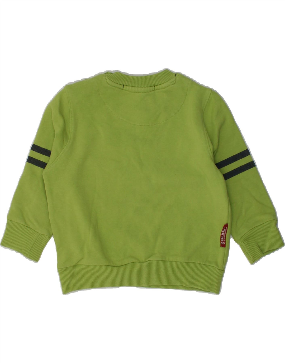 GURU Baby Boys Graphic Sweatshirt Jumper 6-9 Months Green Cotton | Vintage Guru | Thrift | Second-Hand Guru | Used Clothing | Messina Hembry 
