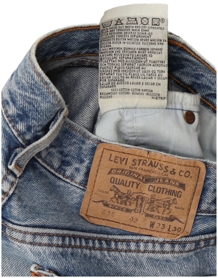 Shorts jeans masculino 515 Levi's W33 azul médio algodão