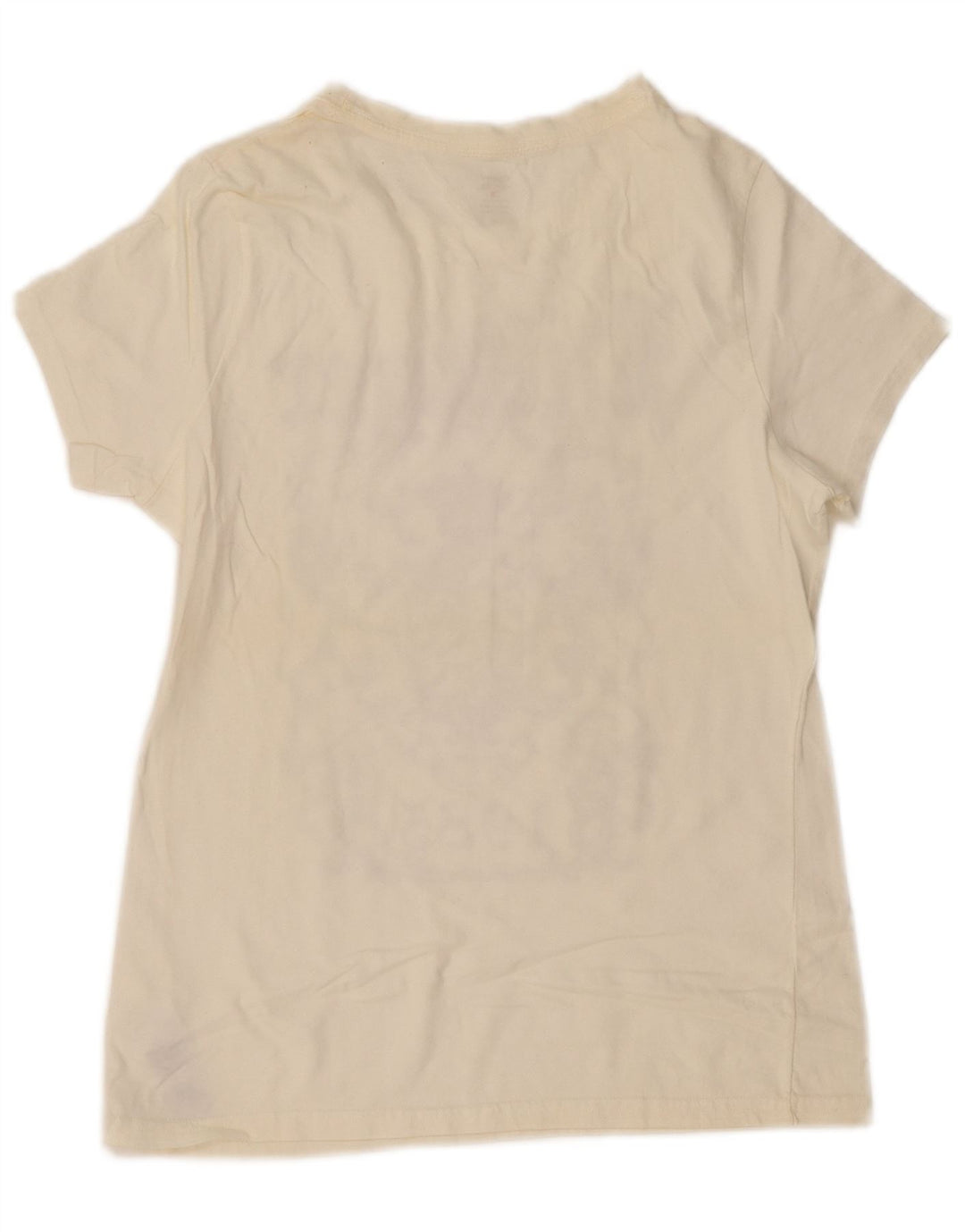 Camiseta feminina TOMMY HILFIGER com estampa gráfica UK 12 médio algodão branco