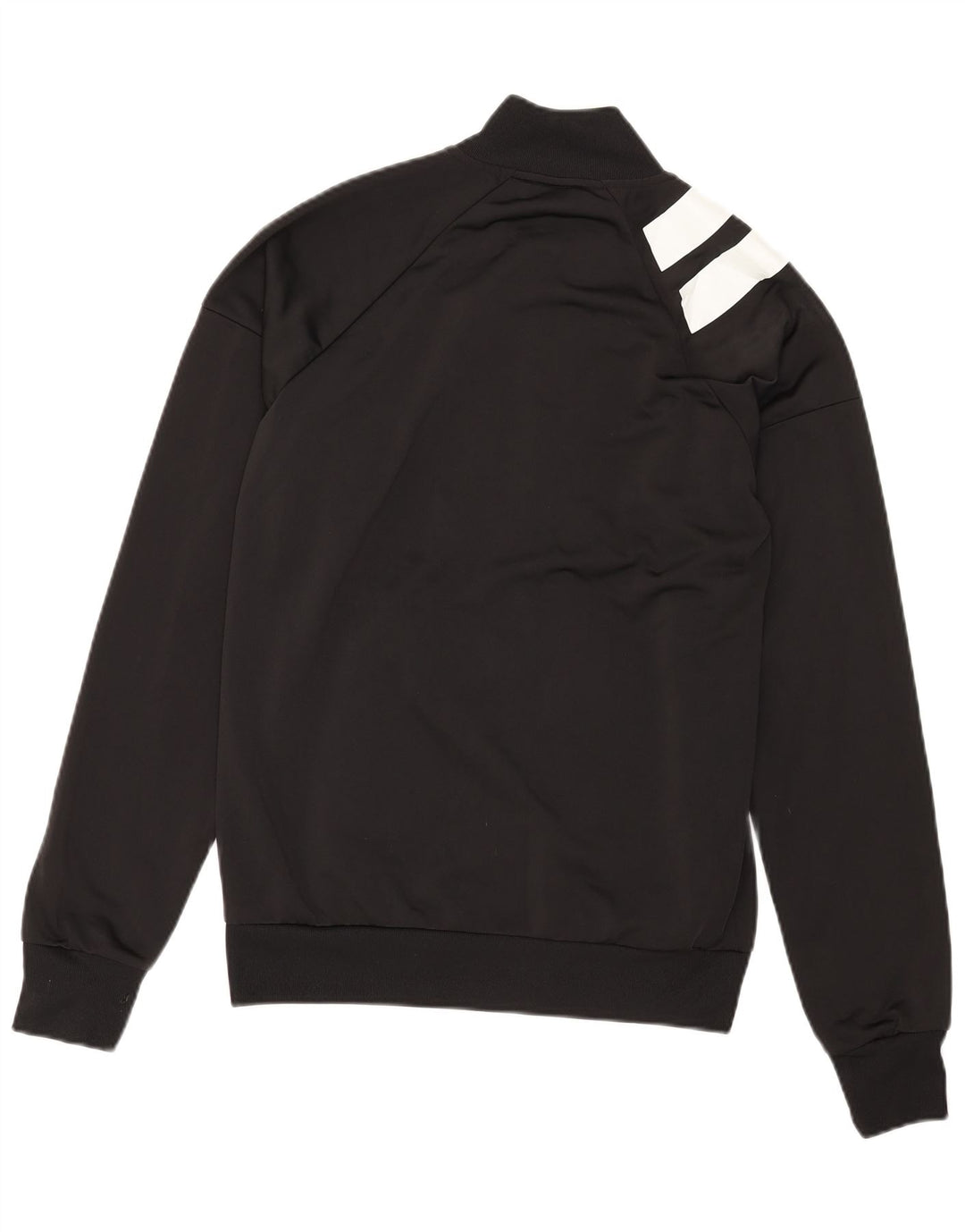 Adidas Mens Treino Top Jaqueta Médio Preto Colorblock Poliéster